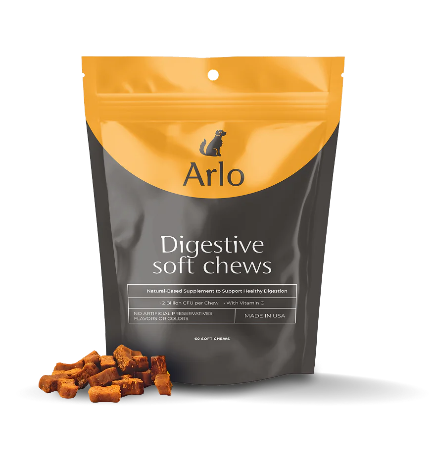 Arlo Dog Skin & Coat + Digestive Bundle | Omega 3 and Probiotic Soft Chews